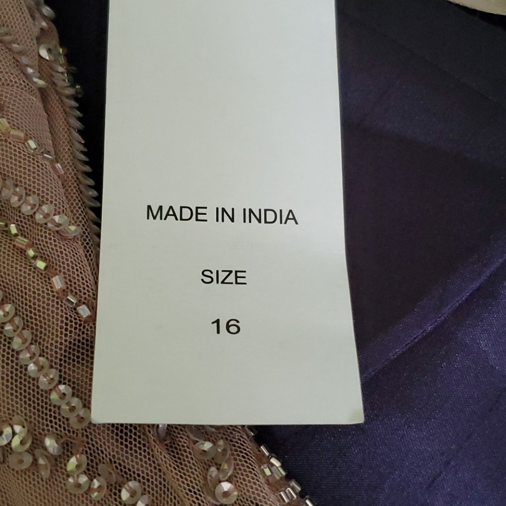 Pizarro Nights d-2200 short flapper beaded dres 16 - Picture 5 of 6